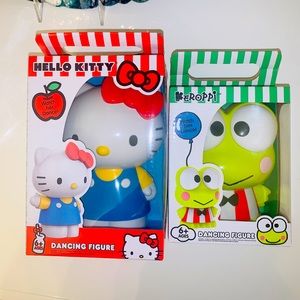 Hello Kitty Dancing Figure Keroppi Bundle Set NEW
